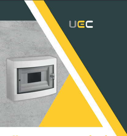 БУКЛЕТ КОРПУСИ РОЗПОДІЛЬЧІ ПЛАСТИКОВІ ТА МЕТАЛЕВІ UEC